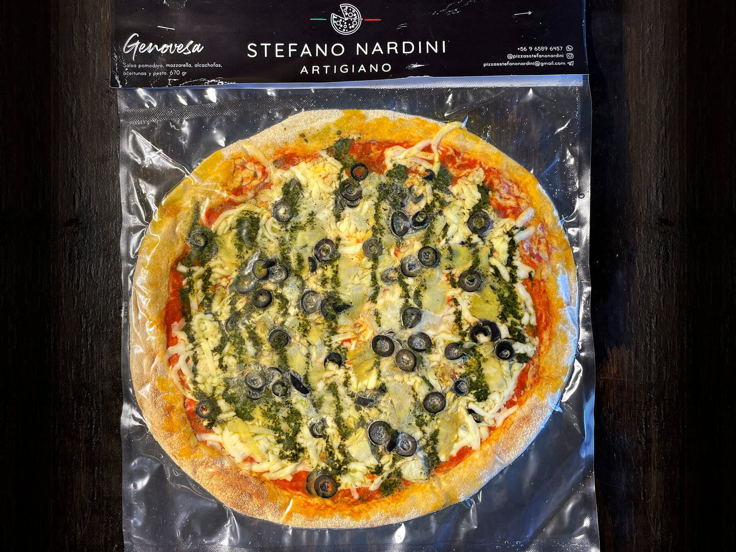 Pizza Artesanal Congelada